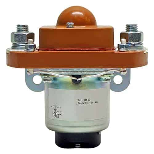 Red Hawk SOL-1022 Solenoide - Robusto, 400A, 48V Carros de - Imagen 3