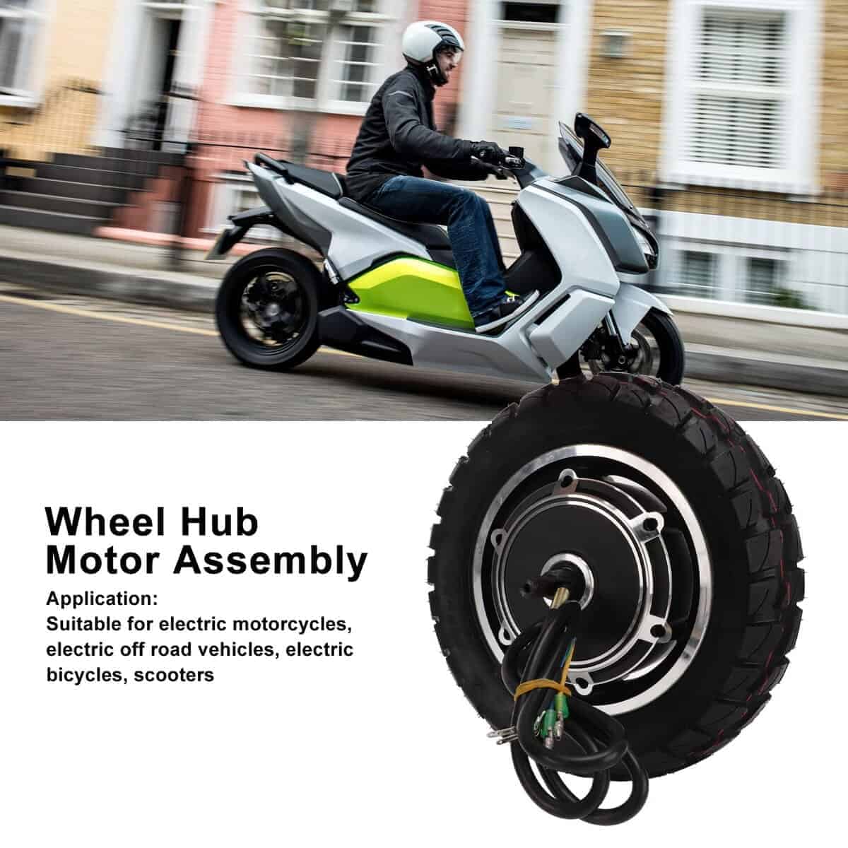 Ensamblaje de Motor de Cubo de Rueda, Kit de Motor de Cubo - Imagen 6