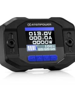 ATEM POWER Monitor de Batería 12V 100A con Cable de