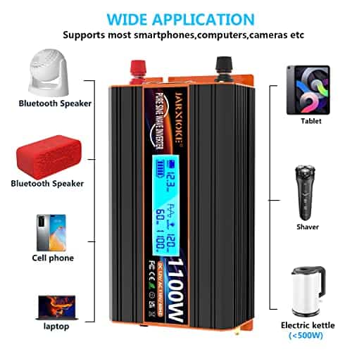 Inversor de corriente de onda sinusoidal pura de 1100 - Imagen 6