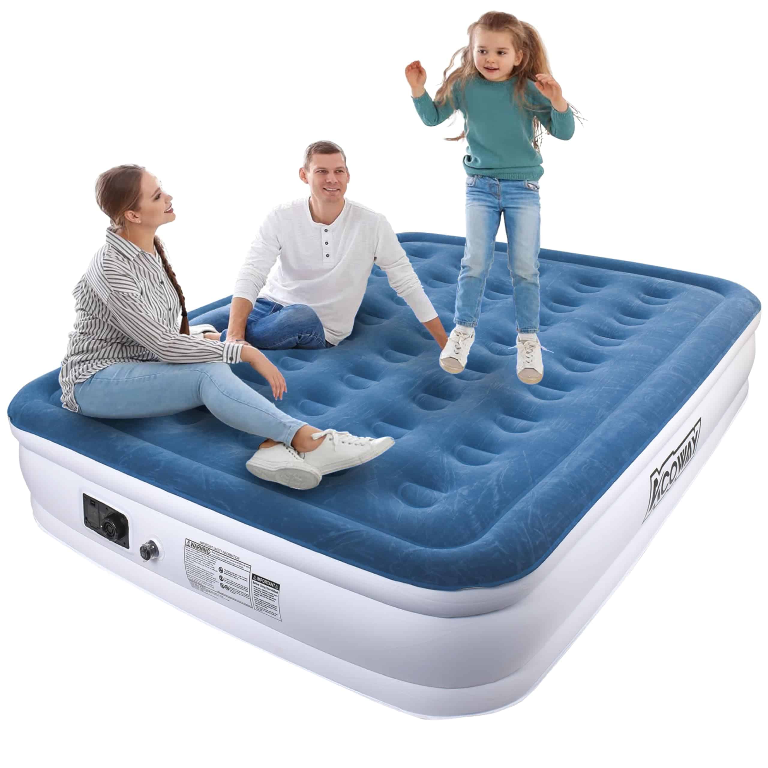 ACOWAY Colchón de Aire Premium Queen con Bomba Incorporada