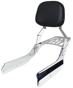 YHMOTO Pasajero Sissybar Respaldo con Portaequipajes Se