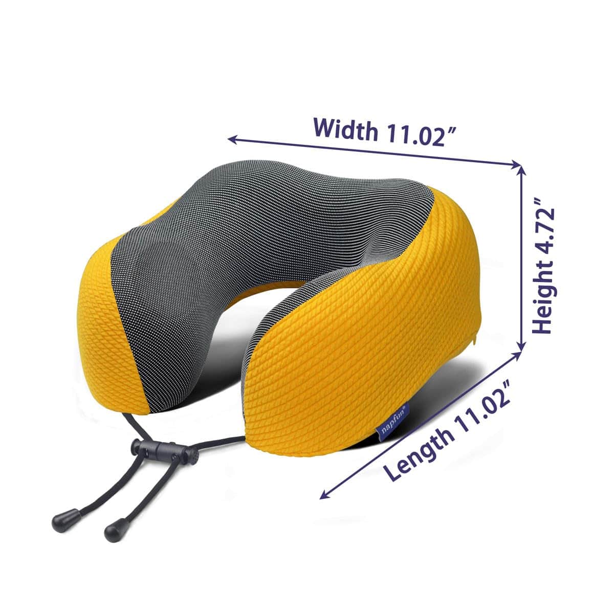 Almohada de Cuello napfun para Viaje, Almohada de Viaje - Imagen 6