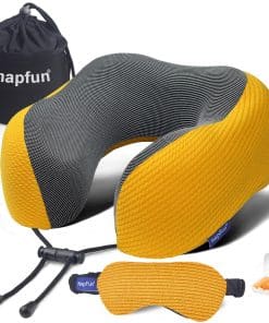 Almohada de Cuello napfun para Viaje, Almohada de Viaje