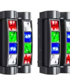 Luces DJ de Cabeza Móvil Big Dipper, 8x3W Luz de Escenario