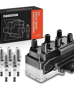 Kit de Bobinas de Encendido y Bujías A-Premium Compatible