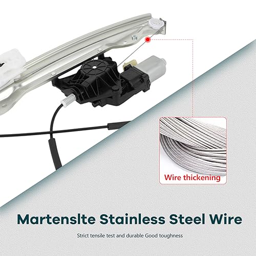 FINDAUTO Regulador de Ventana Eléctrico con Motor Frontal - Imagen 5