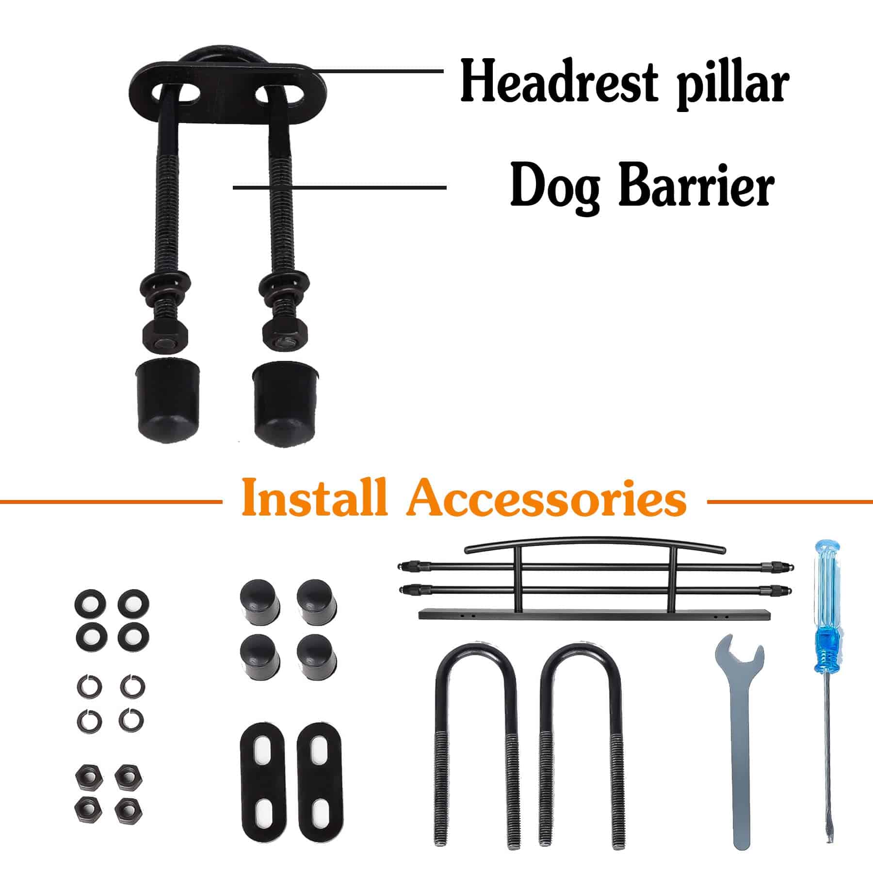 Barrera protectora EVFITUS para Tesla Model Y ajustable - Imagen 6