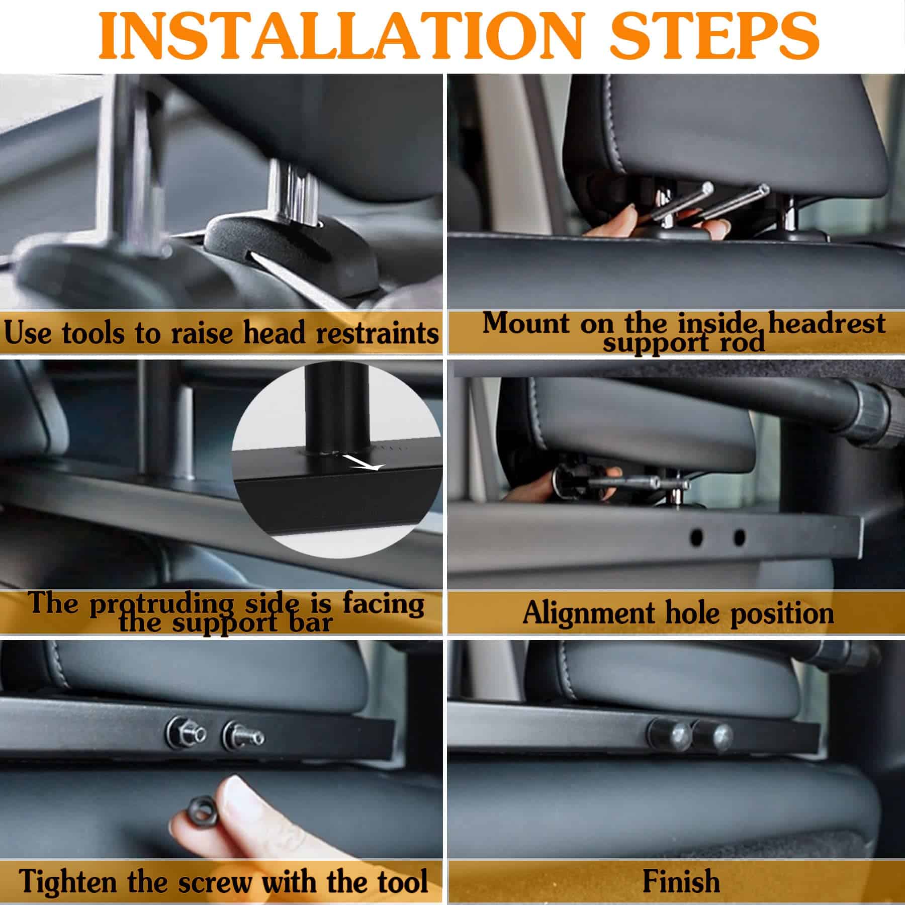 Barrera protectora EVFITUS para Tesla Model Y ajustable - Imagen 7