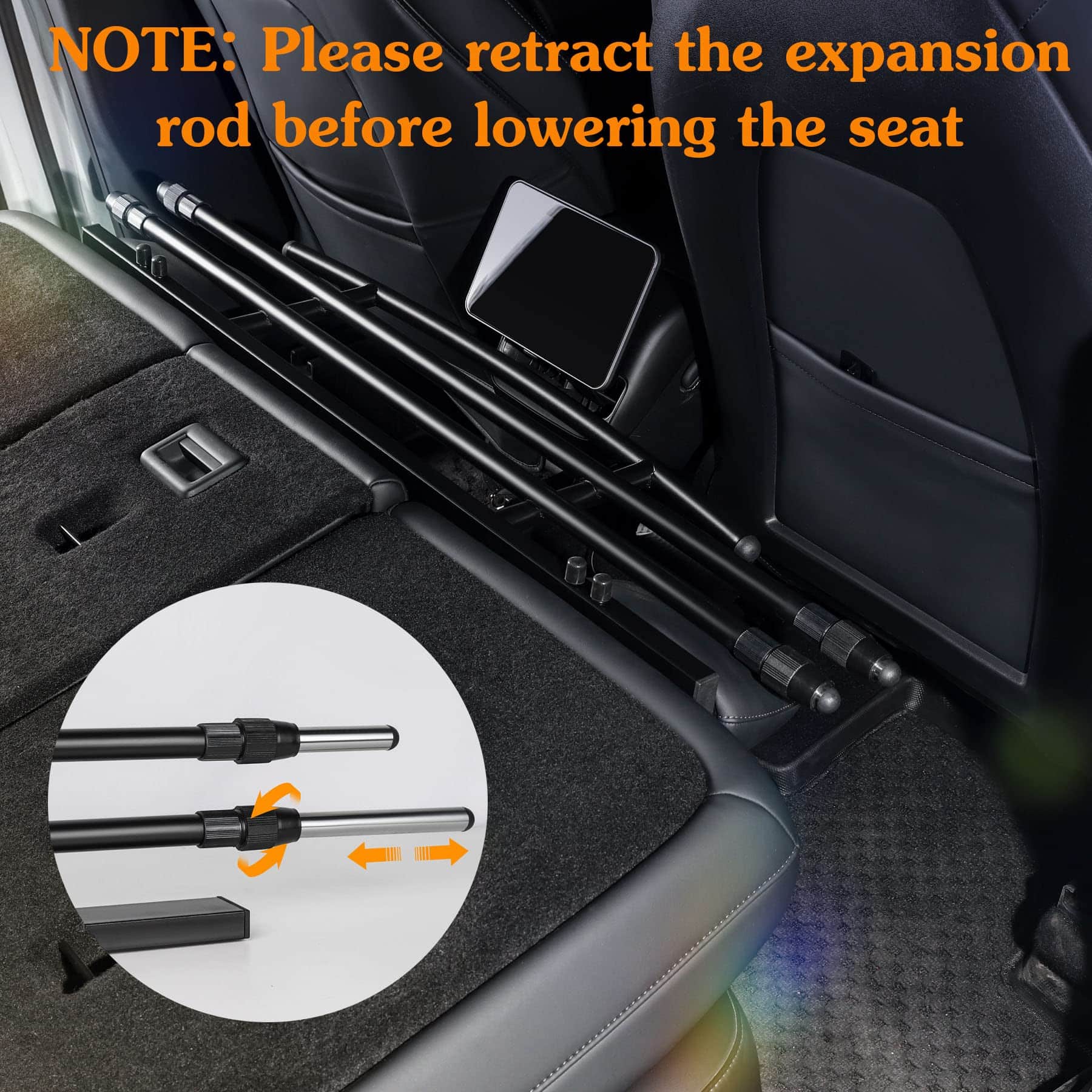 Barrera protectora EVFITUS para Tesla Model Y ajustable - Imagen 5