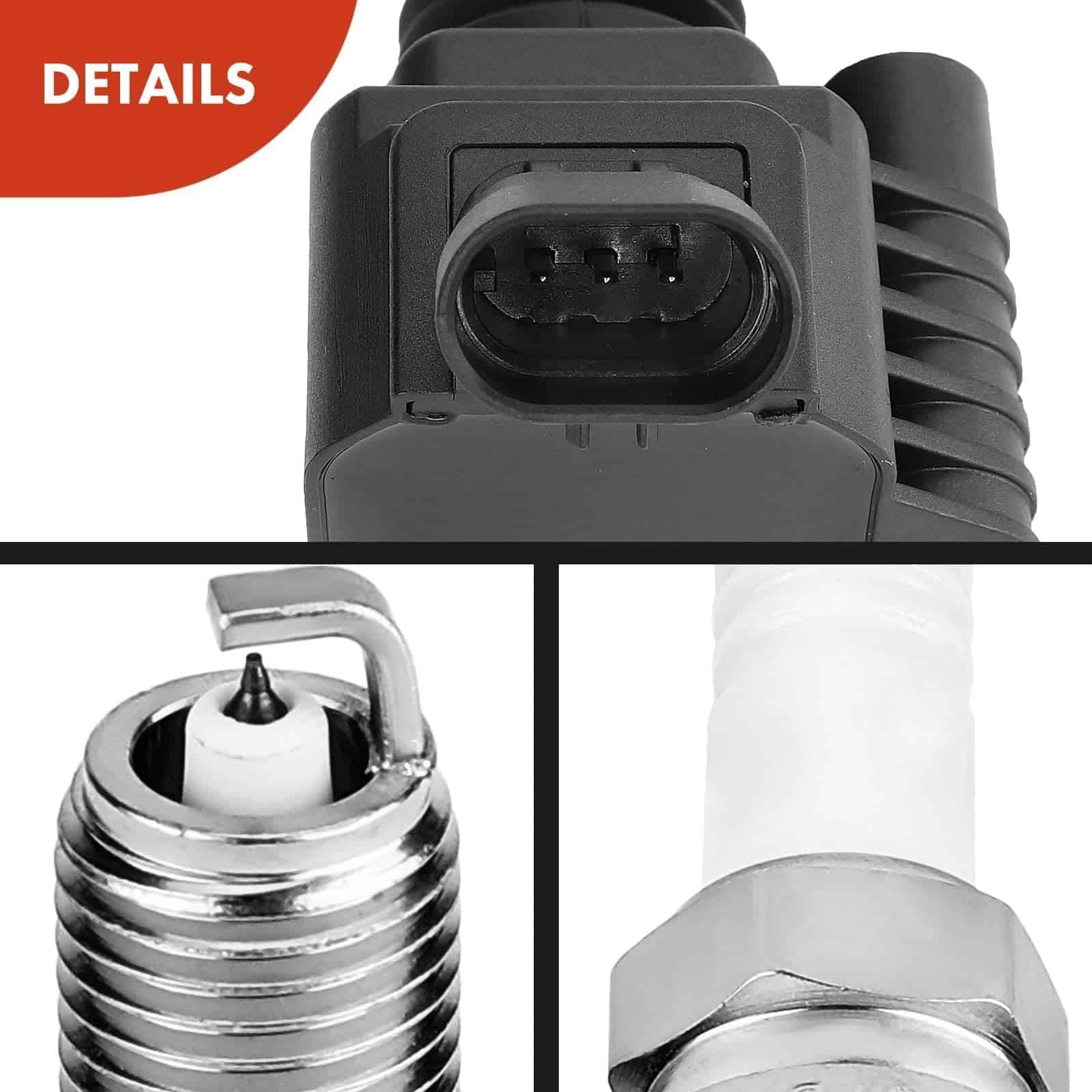 Kit de Bobinas de Encendido y Bujías A-Premium Compatible - Imagen 9