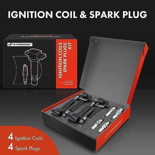Juego de Bobinas de Encendido y Bujías A-Premium Compatible - Imagen 3
