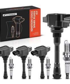 Kit de Bobinas de Encendido y Bujías Compatible con Nissan