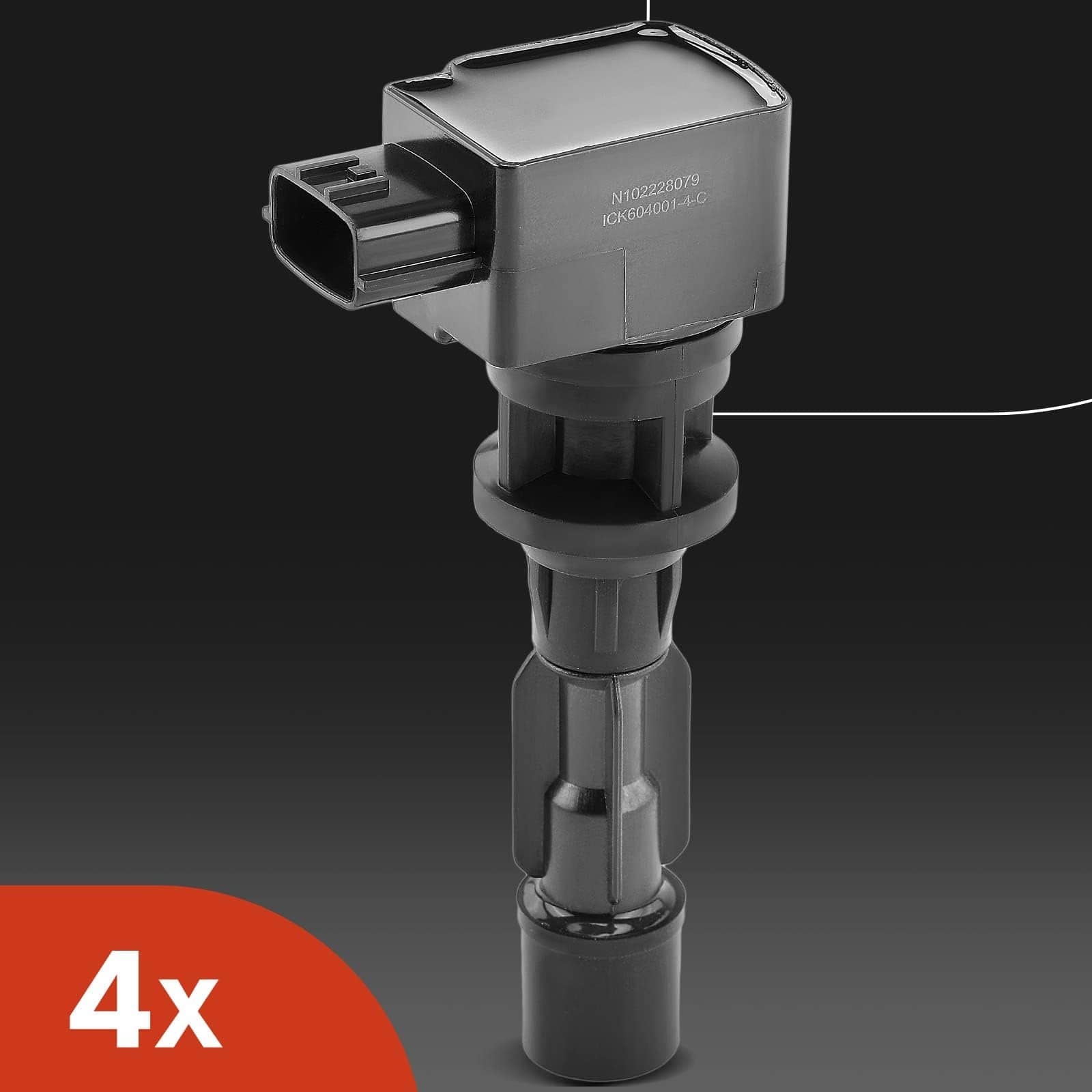 Kit de Bobinas de Encendido y Bujías Compatible con Mazda 5 - Imagen 7