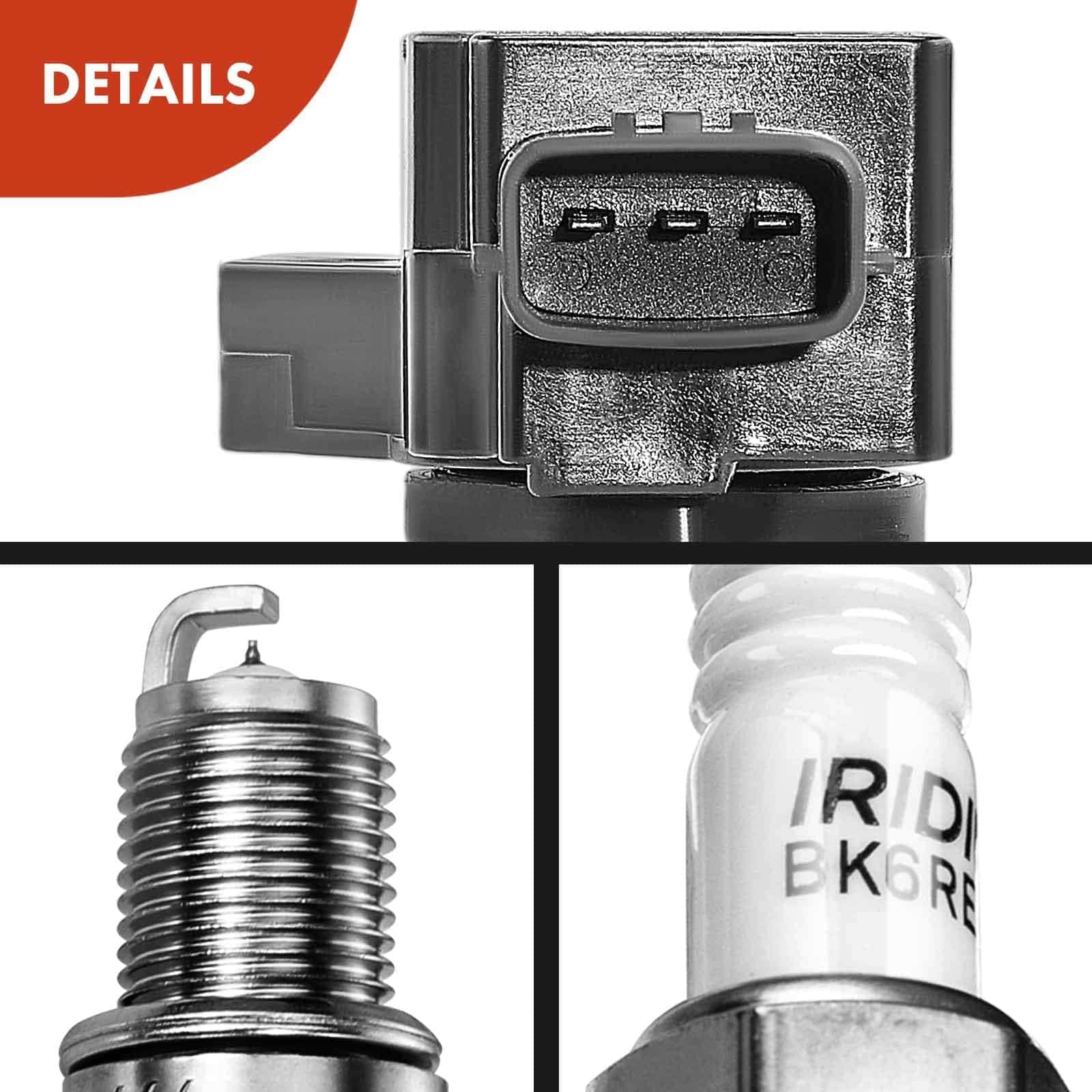 Kit de Bobinas de Encendido y Bujías Compatible con Mazda 5 - Imagen 9