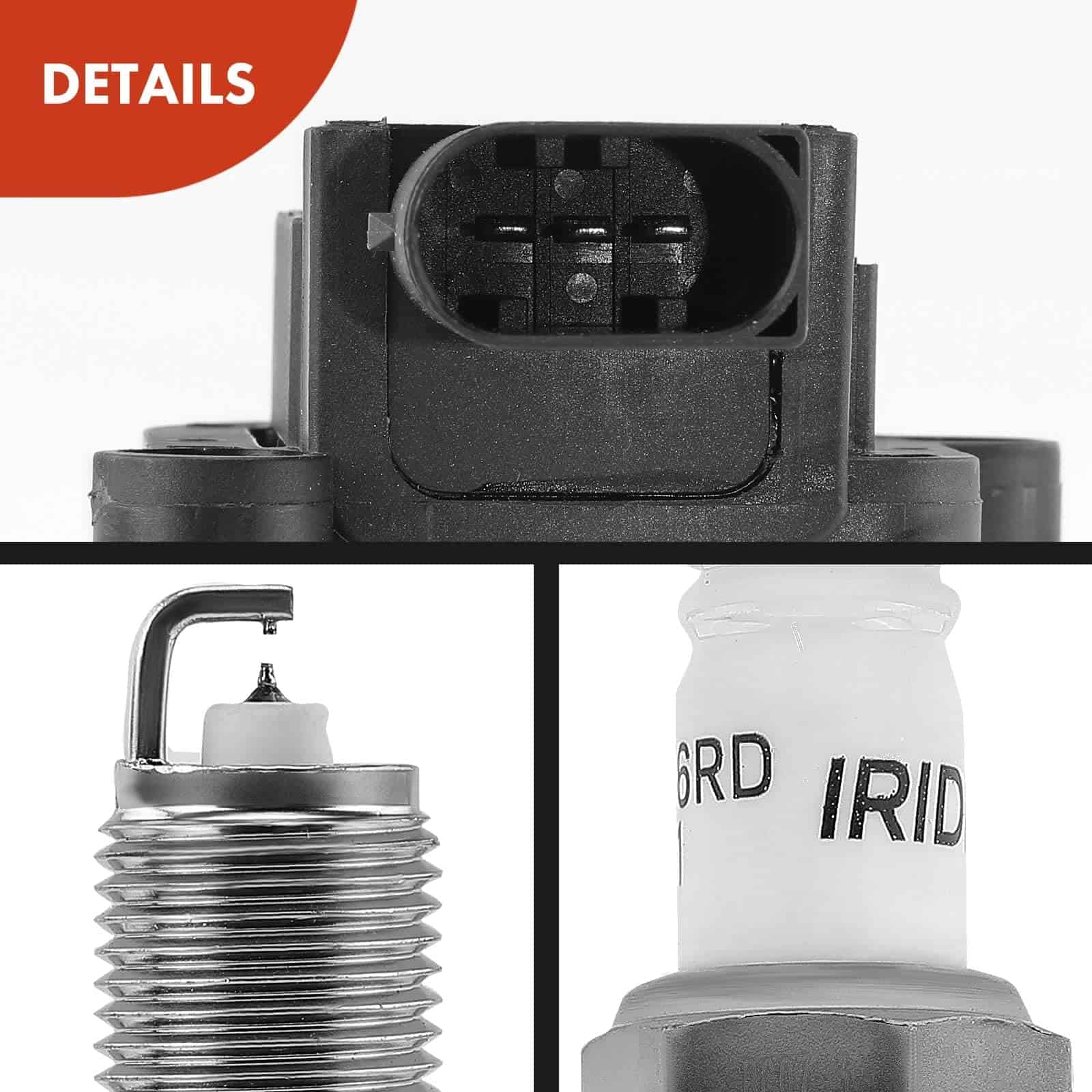 Kit de Bobinas de Encendido y Bujías A-Premium Compatible - Imagen 9