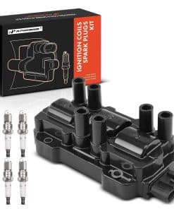 Kit de Bobinas de Encendido y Bujías Premium Compatible con