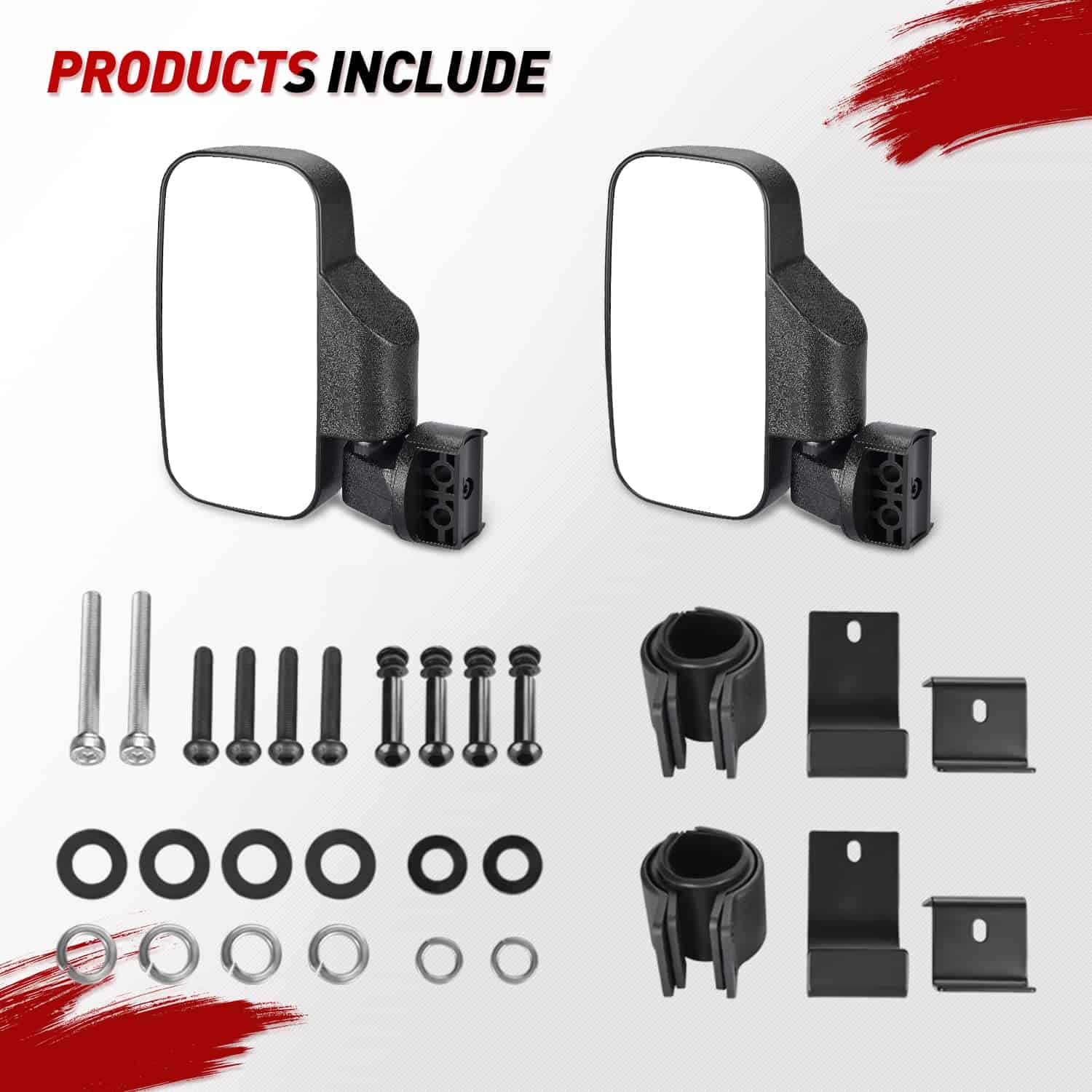 Espejo Lateral UTV Frokom, Espejos UTV Compatibles con - Imagen 9