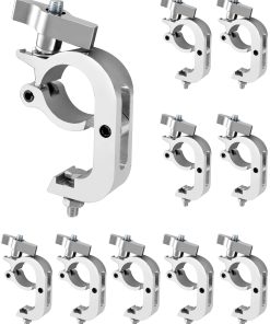 Abrazadera de Luz de Escenario QWORK, Paquete de 10, 330