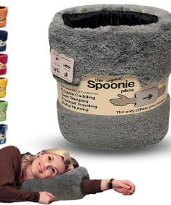 Almohada en forma de cuchara para el brazo con agujero para