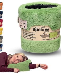 Almohada de Brazo Spoonie con Orificio -Pistacho