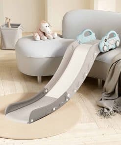 Resbaladilla para niños pequeños con forma de nube para