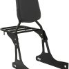 Respaldo con Pad Cómodo y Portaequipajes Compatible con