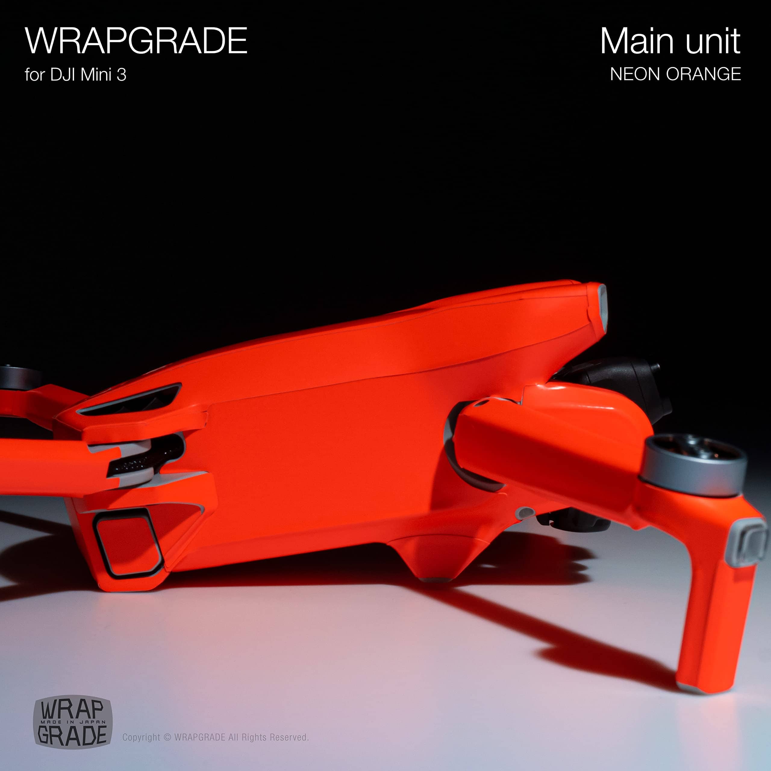 Calcomanías de piel WRAPGRADE compatibles con -NARANJA NEÓN - Imagen 6