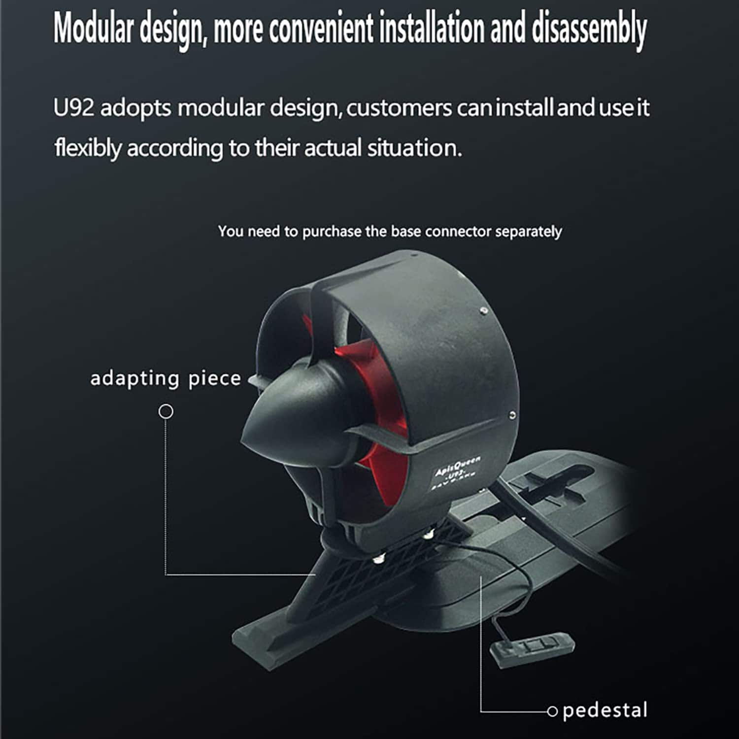 2024 Nuevo Juego de 12V Thruster Subacuático U92 con - Imagen 6