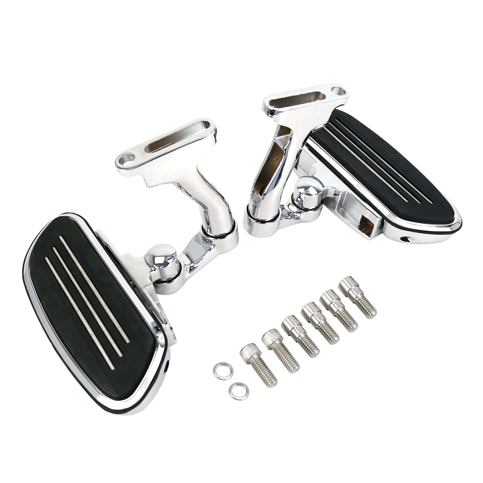 Tableros de pie para pasajero VASTMT Motorcycle Streamliner