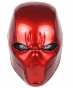 Casco Tiangong Red Hood Efecto Metálico Máscara Red Hood