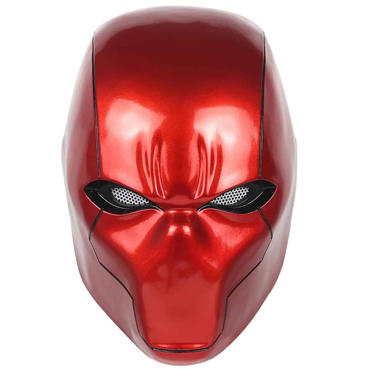 Casco Tiangong Red Hood Efecto Metálico Máscara Red Hood