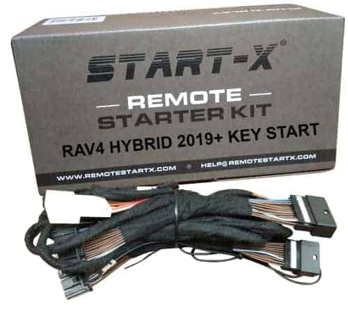 Kit de arranque remoto Start-X para RAV4 Hybrid con llave