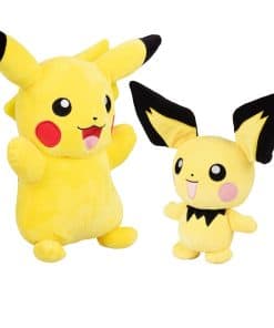 Set de Evolución de Peluches Pokemon 12" Pikachu y 8"