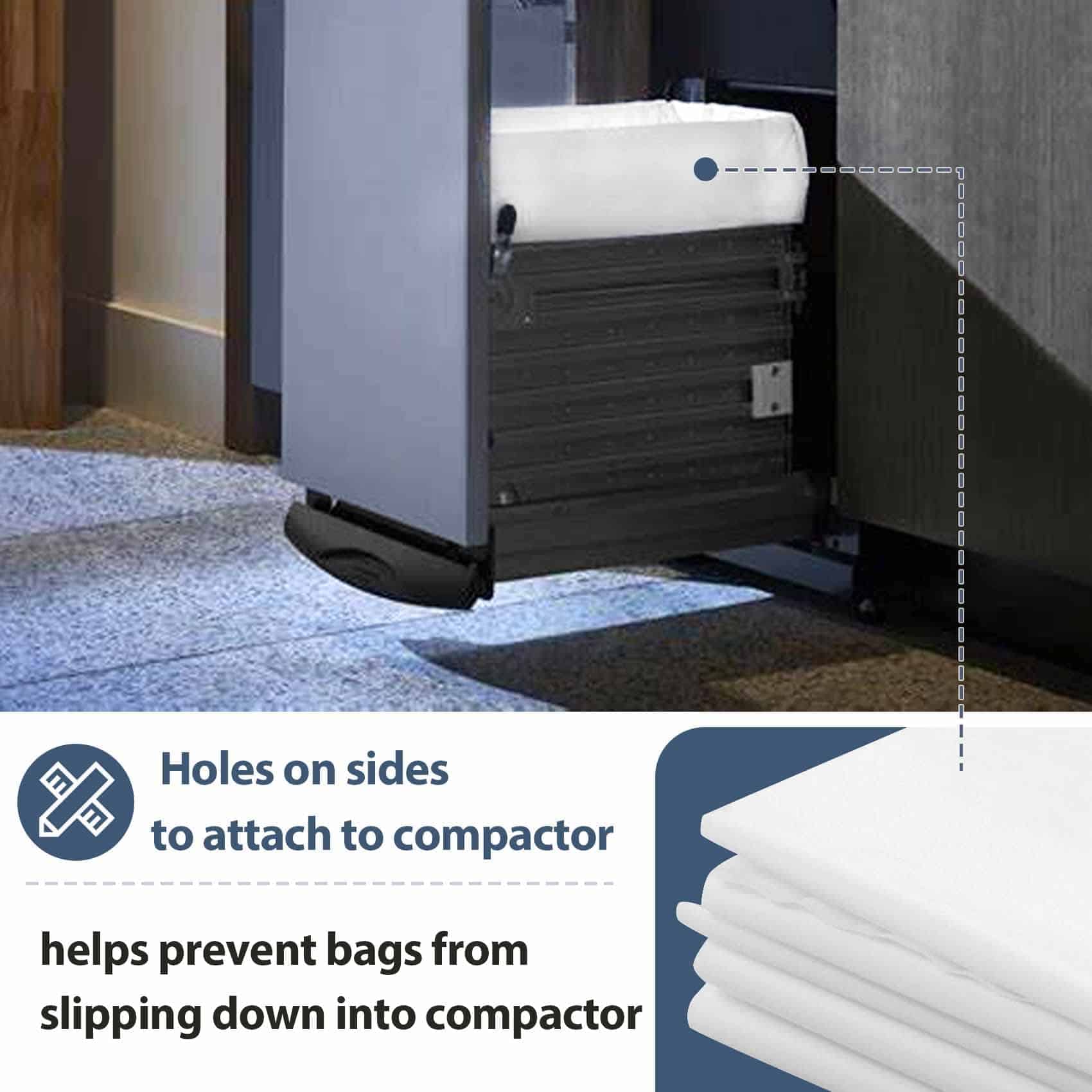 Bolsas compactadoras para basura de 15 pulgadas, paquete de - Imagen 6