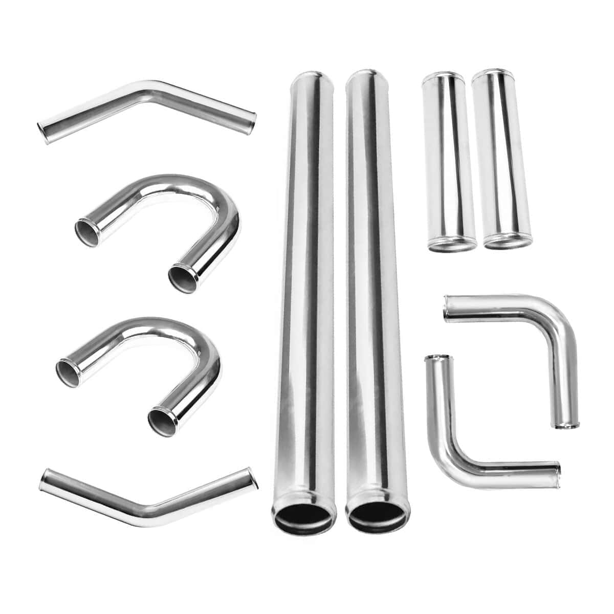 Kit de tuberías de intercooler de aluminio de 3.5" de 10