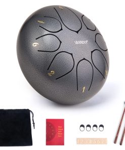 VixxNoxx Steel Tongue Drum Instrumentos Musicales Tambor de