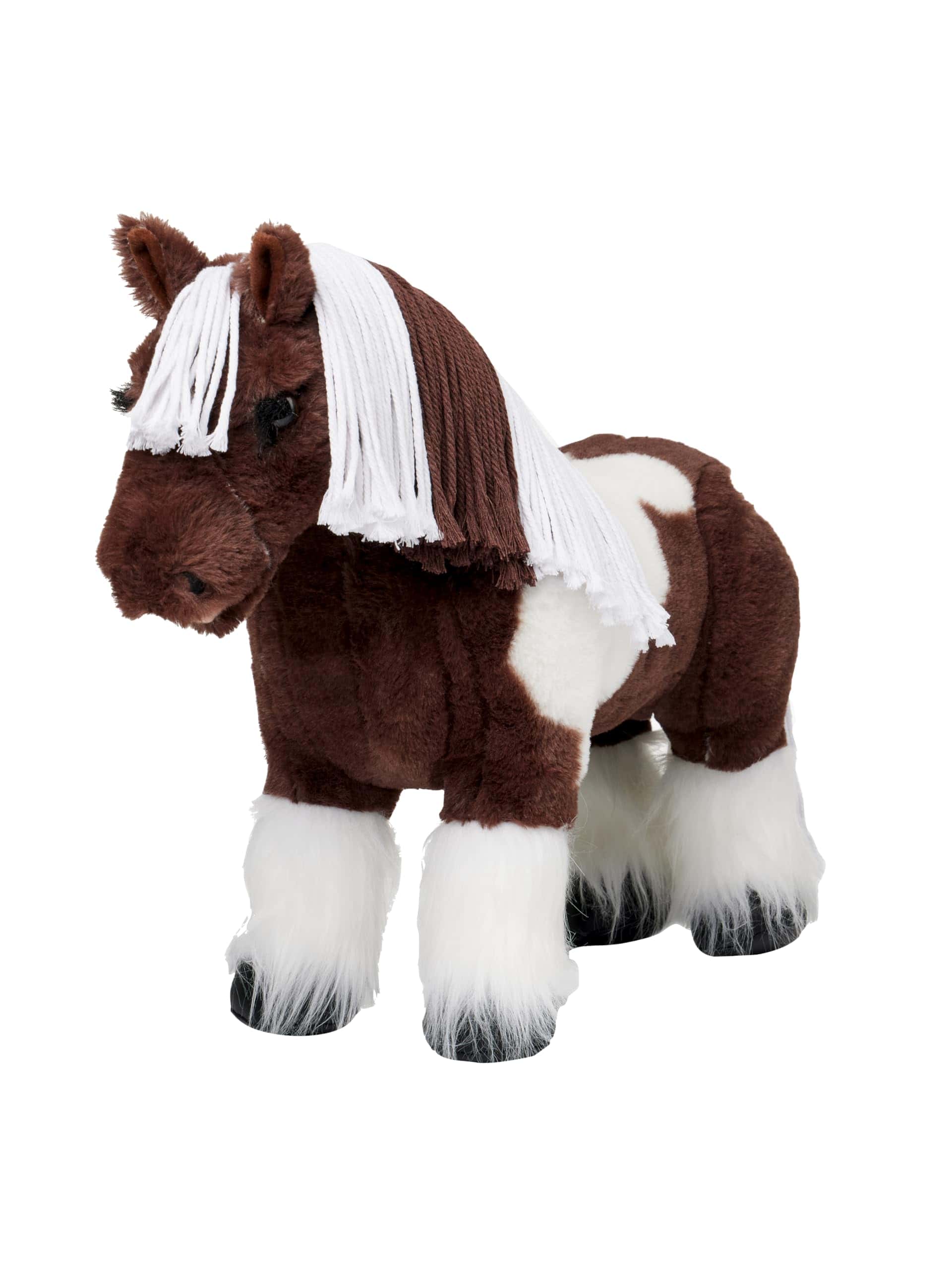 LeMieux Toy Pony Dazzle para Niños - Marrón Skebald -