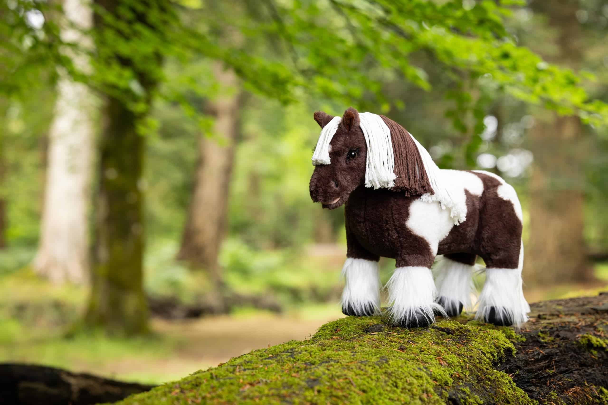 LeMieux Toy Pony Dazzle para Niños - Marrón Skebald - - Imagen 5
