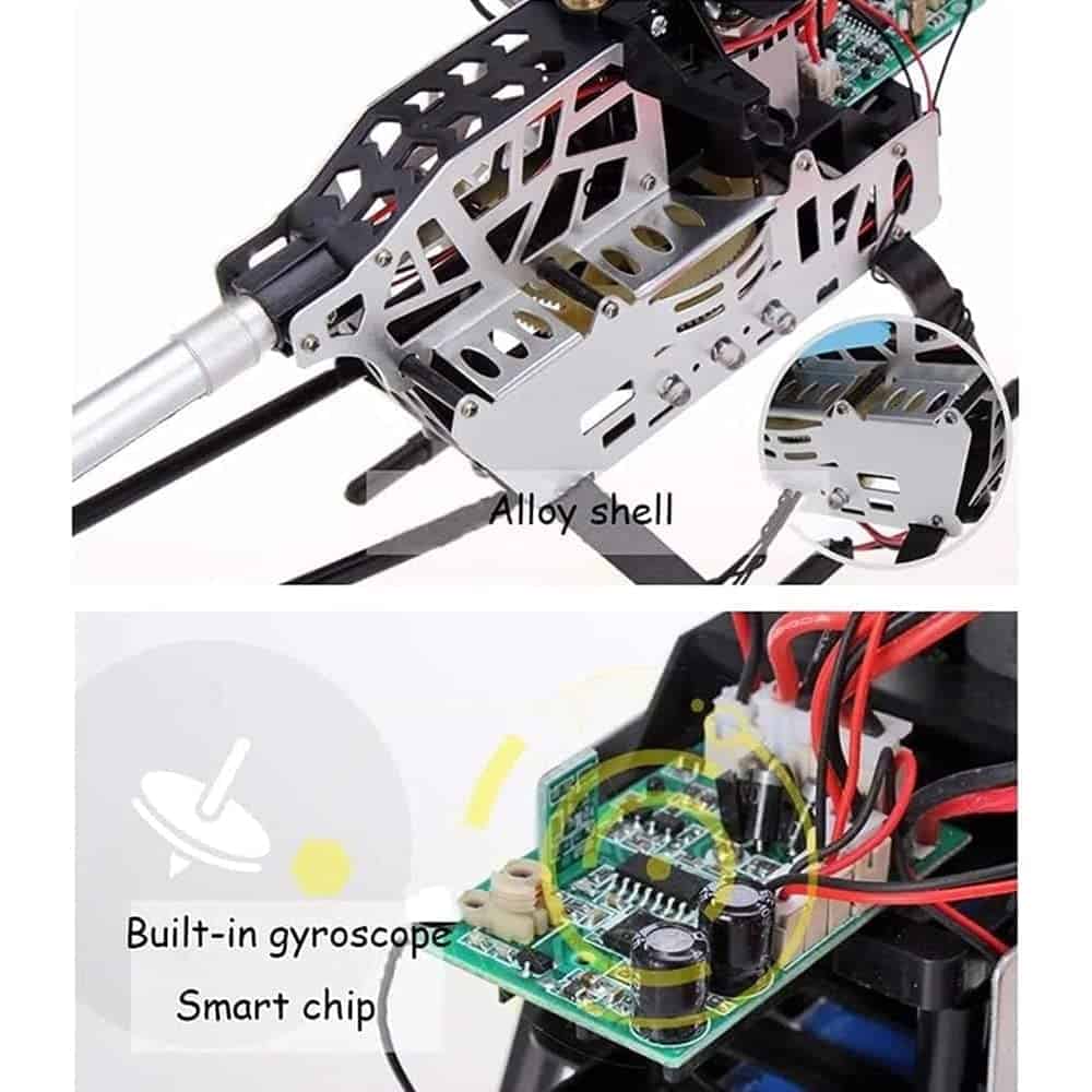 SREJNGL 75cm Gran Avión de Control Remoto 2.4G Anti-caída - Imagen 7