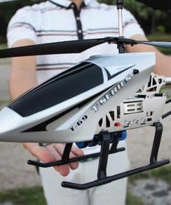 SREJNGL 75cm Gran Avión de Control Remoto 2.4G Anti-caída