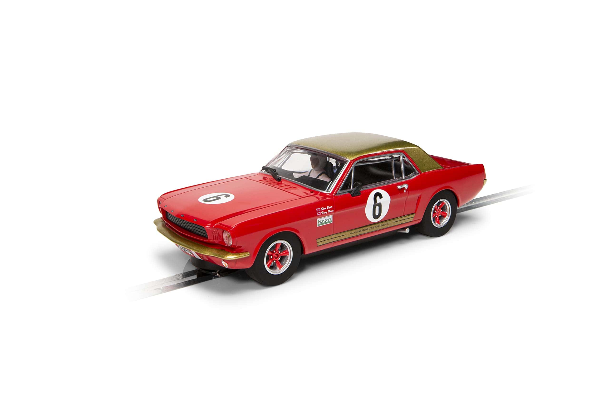 Scalextric Ford Mustang Alan Mann Racing #6 1:32 Coche de
