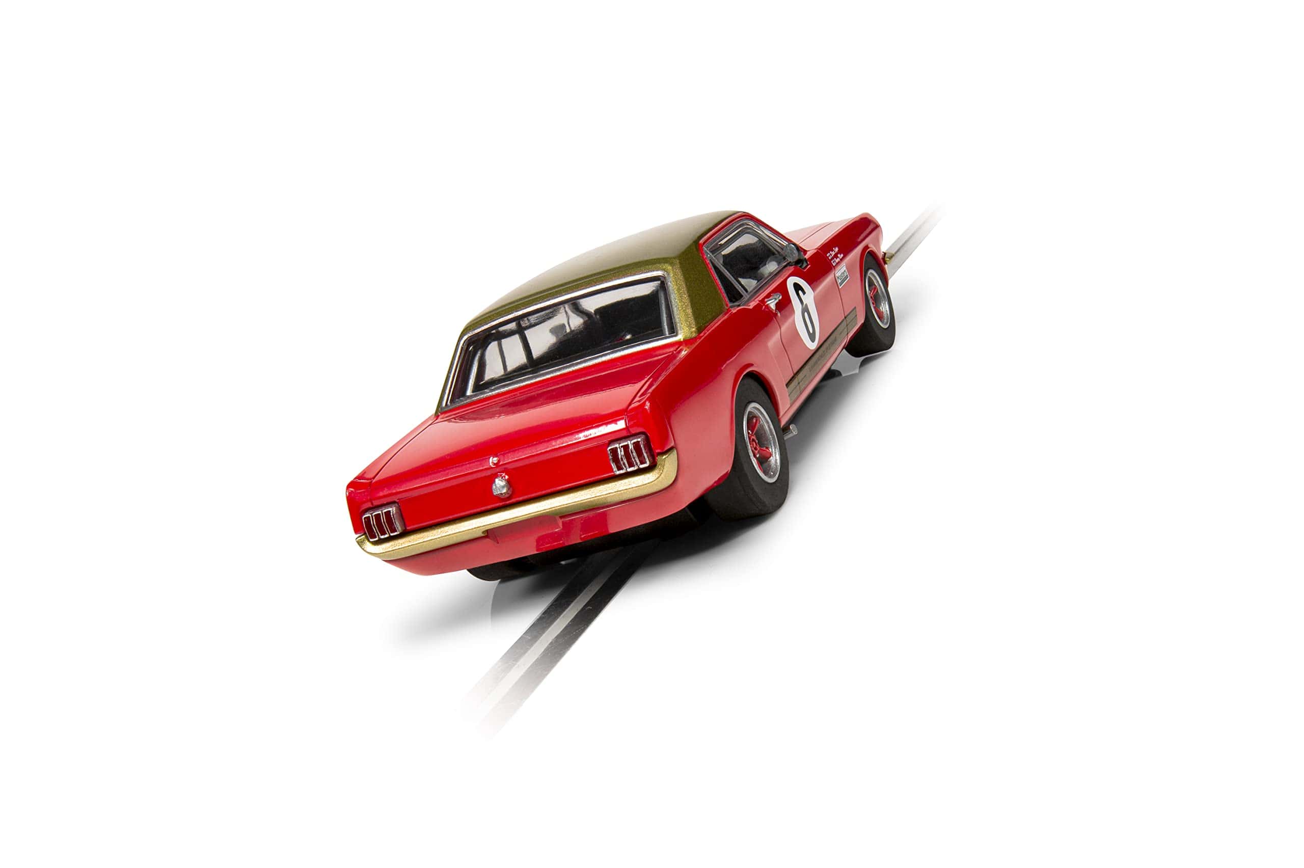 Scalextric Ford Mustang Alan Mann Racing #6 1:32 Coche de - Imagen 4