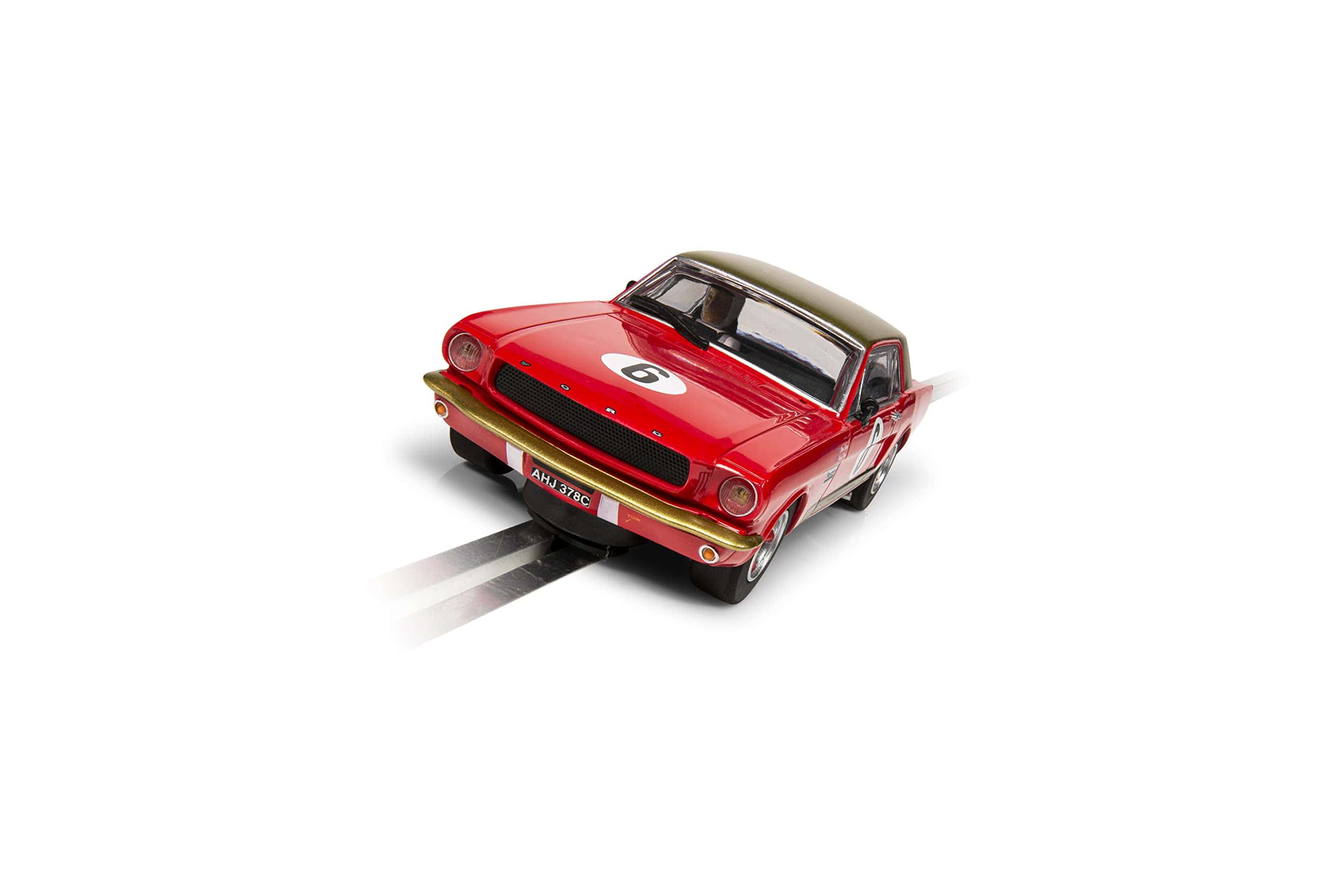 Scalextric Ford Mustang Alan Mann Racing #6 1:32 Coche de - Imagen 5