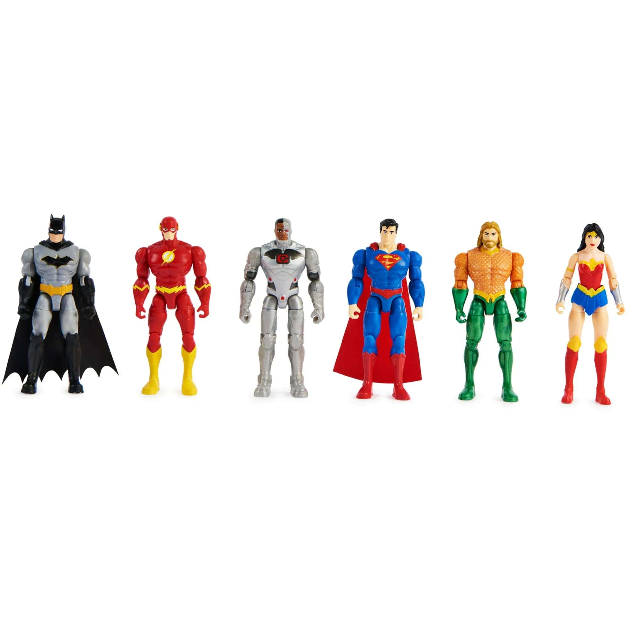 DC Justice League Flash, Cyborg, Superman, Batman, Mujer - Imagen 7