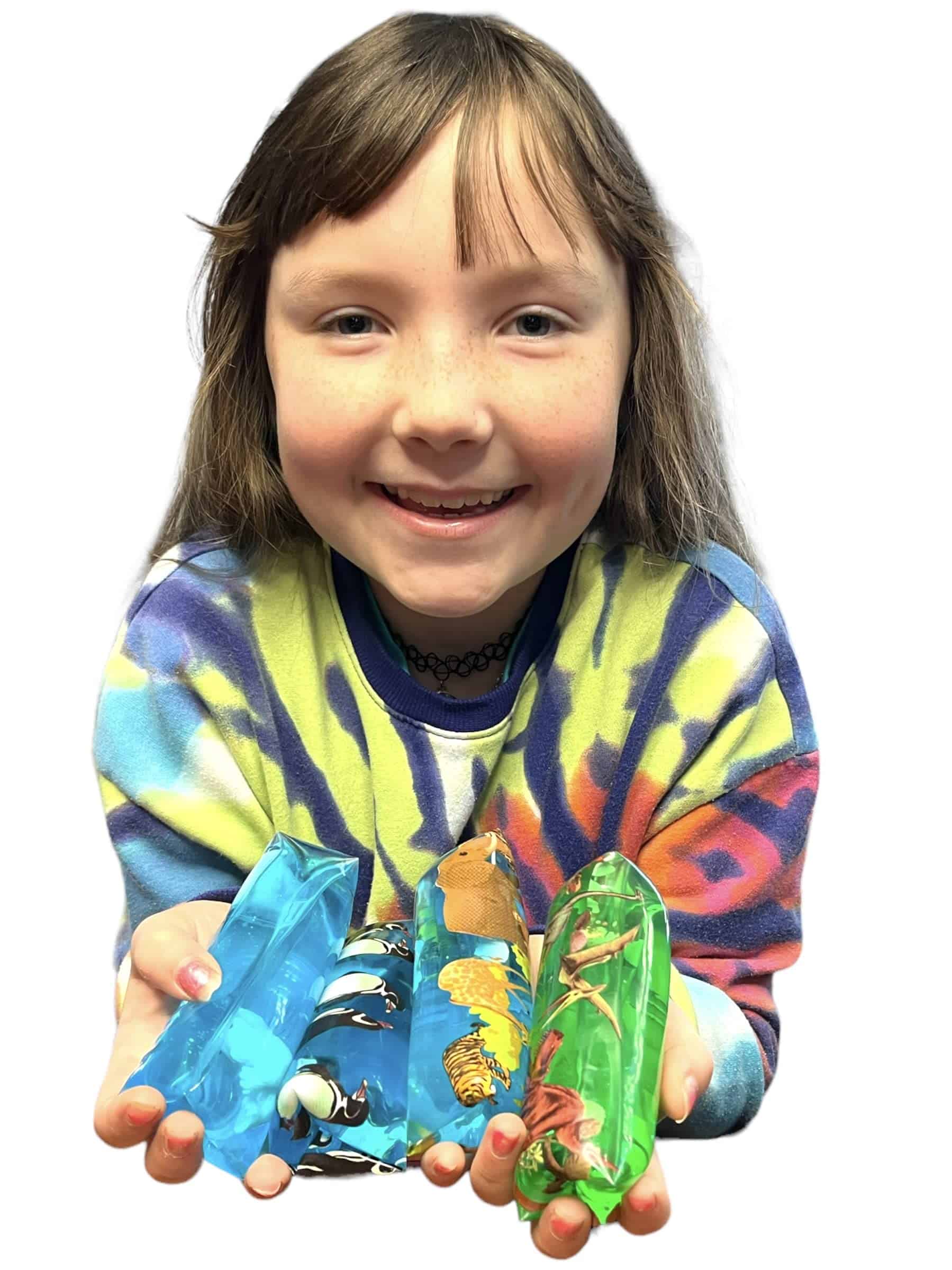 Warm Fuzzy Toys - Tubos Sensoriales - Juguetes Squishy - Imagen 4