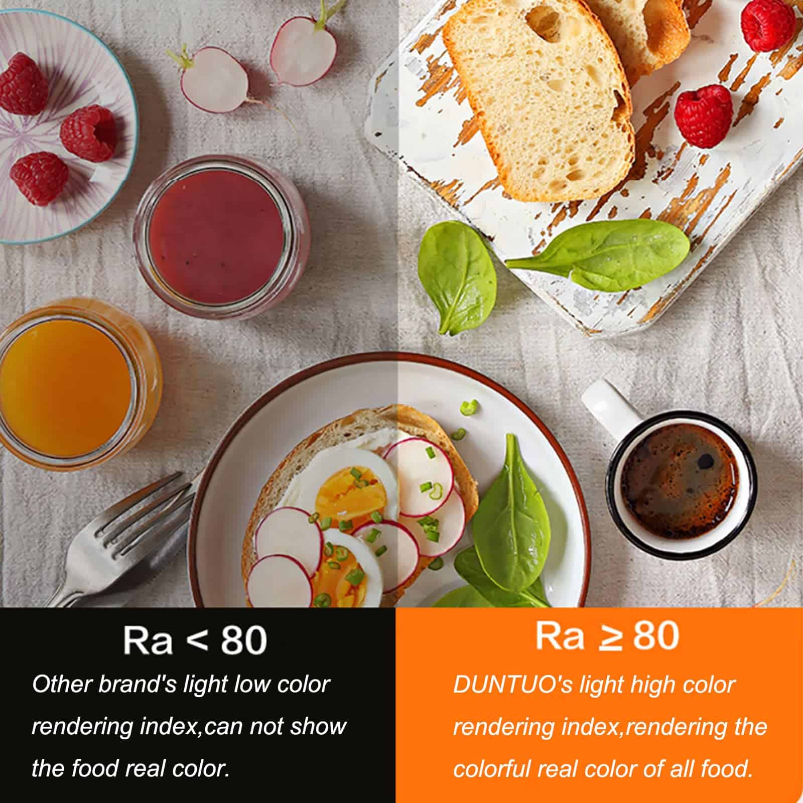 Barra de luz interior LED DUNTUO con sensor de movimiento - Imagen 4