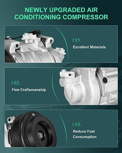 Compresor de Aire Acondicionado SCITOO CO 11224C 2008-2012 - Imagen 5