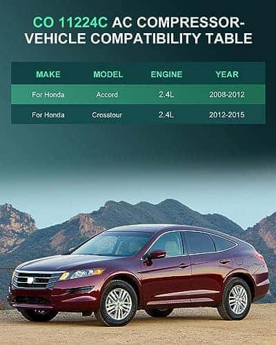 Compresor de Aire Acondicionado SCITOO CO 11224C 2008-2012 - Imagen 3