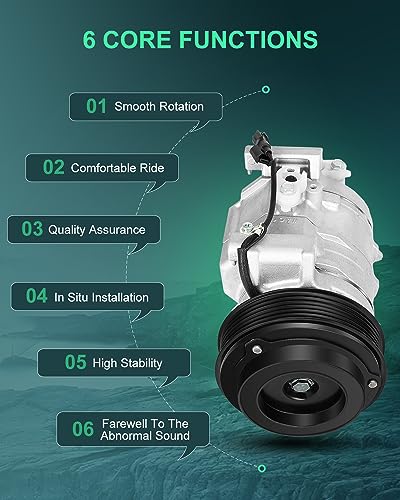 Compresor de Aire Acondicionado SCITOO CO 11224C 2008-2012 - Imagen 6